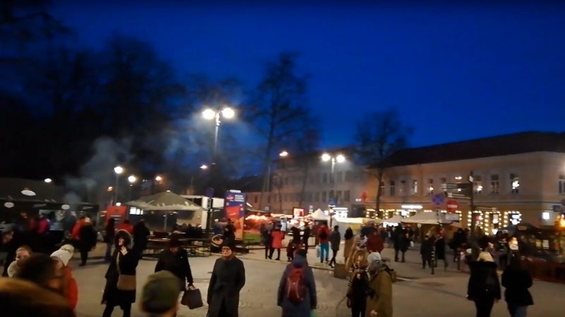 Литва Вильнюс — Ярмарка Казюкаса (видео)