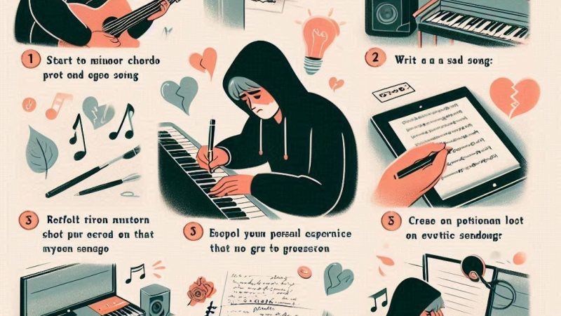 Как написать грустную песню